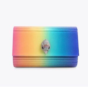 NWT Kurt Geiger Party Eagle Clutch 🌈